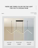 DecorBites™ Contemporary LED Pendant Lights 2-Head 90cm