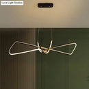 DecorBites™ Contemporary Metal Dining Room Hanging Light Kit with Bowtie LED Island Lighting