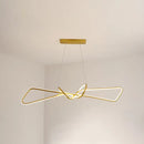 DecorBites™ Contemporary Metal Dining Room Hanging Light Kit with Bowtie LED Island Lighting