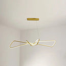 DecorBites™ Contemporary Metal Dining Room Hanging Light Kit with Bowtie LED Island Lighting
