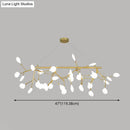 DecorBites™ Contemporary Metal Pendant Lighting with Round Canopy for Bedroom - Island Branch Design