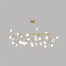 DecorBites™ Contemporary Metal Pendant Lighting with Round Canopy for Bedroom - Island Branch Design