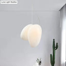 DecorBites™ Contemporary White Glass Pendant Light for Dining Room Ceiling