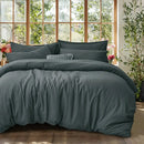 DecorBites™ Cooling Summer Cotton Duvet Set with Pillowcases