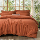 DecorBites™ Cooling Summer Cotton Duvet Set with Pillowcases