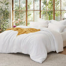 DecorBites™ Cooling Summer Cotton Duvet Set with Pillowcases