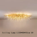 Decorbites copper branch water crystal chandelier for living room