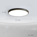 DecorBites™ Copper Ceiling Lamp: Modern Round Surface Mounted Lighting for Bedroom