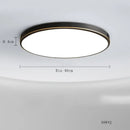 DecorBites™ Copper Ceiling Lamp: Modern Round Surface Mounted Lighting for Bedroom