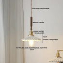 DecorBites™ Copper Ceramic LED Pendant Light with Knob Switch - 4w Bulb & Lamparas Colgante