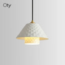 DecorBites™ Copper Ceramic Pendant Lights for Home Decoration