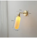 DecorBites™ Copper Ceramic Wall Sconce Pull Chain LED Wall Light