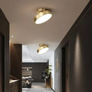 DecorBites™ Copper Chandelier: Modern LED Ceiling Lamp for Aisle, Living Room, Bedroom Decor