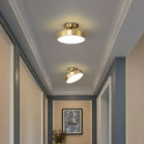 DecorBites™ Copper Chandelier: Modern LED Ceiling Lamp for Aisle, Living Room, Bedroom Decor