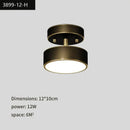 DecorBites™ Copper Chandelier: Modern LED Ceiling Lamp for Aisle, Living Room, Bedroom Decor