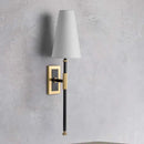 DecorBites™ Copper Cloth LED Wall Lamp for Bedroom Reading Light & Decor