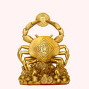 DecorBites™ Copper Crab Ornaments for Wealth and Luxury Decor