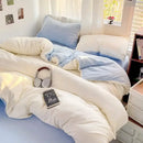 DecorBites™ Cotton Bedding Set with Sheet, Duvet Cover