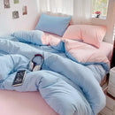 DecorBites™ Cotton Bedding Set with Sheet, Duvet Cover