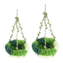 Green Fleece Parrot Hammock
