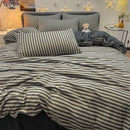 DecorBites™ Cozy Nordic Plaid Bedding Set - Queen/King Size