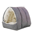 DecorBites™ Cozy Parrot Cage Hanging Hut Bed