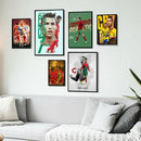 DecorBites™ CR7 Self-Adhesive Art Poster for Home Decor