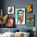DecorBites™ CR7 Self-Adhesive Art Poster for Home Decor