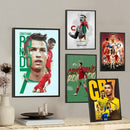 DecorBites™ CR7 Self-Adhesive Art Poster for Home Decor