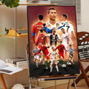 DecorBites™ CR7 Self-Adhesive Art Poster for Home Decor