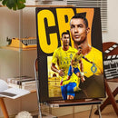 DecorBites™ CR7 Self-Adhesive Art Poster for Home Decor