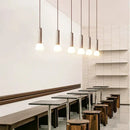 Decorbites cream style concrete pendant lamp living room spherical light