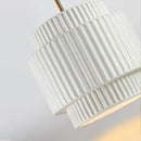 Decorbites cream wind led chandelier – dining room fluted pendant light