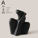 DecorBites™ Creative Ceramic Human Vase for Home Decor
