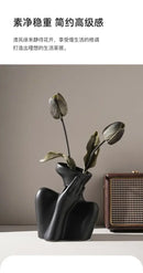 DecorBites™ Creative Ceramic Human Vase for Home Decor