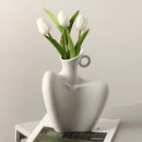 DecorBites™ Creative Ceramic Human Vase for Home Decor