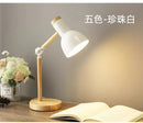 Mint Green Wooden Table Lamp