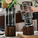 DecorBites™ Creative Retro Glass Vase for Living Room
