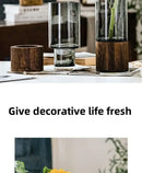 DecorBites™ Creative Retro Glass Vase for Living Room