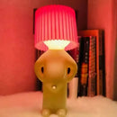 DecorBites™ Creative Table Lamp Claeted Naughty Boy Unique LED Pleats Reading Lighting Bedroom Bedside Night Light Children's Gift Lamp