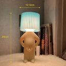 DecorBites™ Creative Table Lamp Claeted Naughty Boy Unique LED Pleats Reading Lighting Bedroom Bedside Night Light Children's Gift Lamp