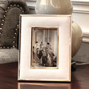 DecorBites™ Crocodile Leather Modern Photo Frame for Living Room Decor & Gifts