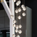 Decorbites crystal ball chandelier dining room led pendant light