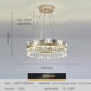 Decorbites crystal butterfly living room luxury gold chandelier