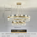 Decorbites crystal butterfly living room luxury gold chandelier
