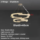 Modern decorbites crystal ceiling chandelier living room led light