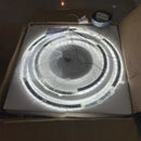 Modern decorbites crystal ceiling chandelier living room led light
