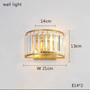 DecorBites™ Crystal Ceiling Fans with LED Light & Remote Control, Gold Finish