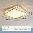 DecorBites™ Crystal Ceiling Lamp: Nordic Gold LED Light for Bedroom, Hotel, Office, Living Room.