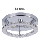 DecorBites™ Crystal Ceiling Lamp Smart LED Chandelier Remote Control Hanging Decor